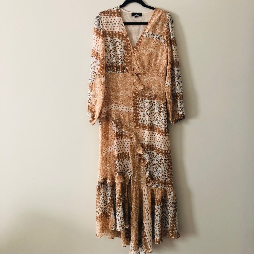 | Lulus | Yellow Multi Print